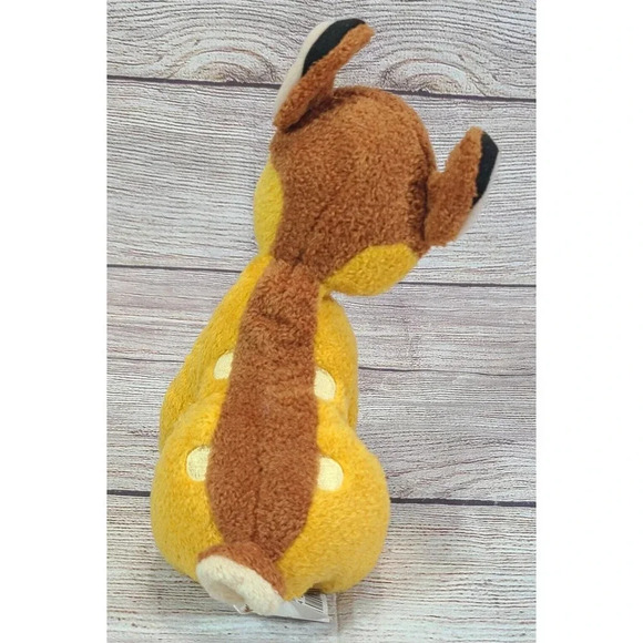 Disney Store Plush Bambi Deer Stuffed Animal Toy Brown Tan 6" - Picture 4 of 5